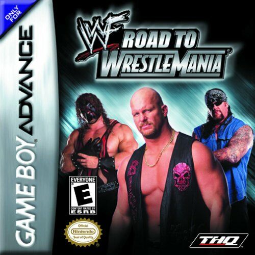 Carátula del juego WWF Road to WrestleMania (GBA)