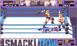 Pantallazo del juego online WWF Road to WrestleMania (GBA)