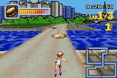 Pantallazo del juego online X-Bladez Inline Skater (GBA )