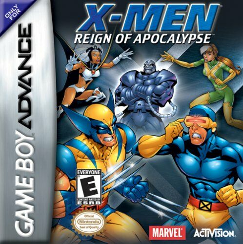 Carátula del juego X-Men Reign of Apocalypse (GBA)