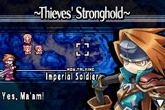 Pantallazo del juego online Yggdra Union We'll Never Fight Alone (GBA)