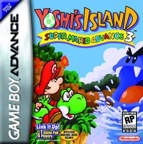 Carátula del juego Yoshi's Island Super Mario Advance 3 (GBA)