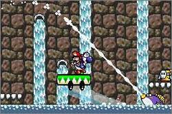 Pantallazo del juego online Yoshi's Island Super Mario Advance 3 (GBA)