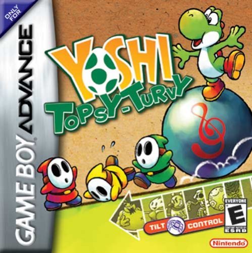 Carátula del juego Yoshi Topsy Turvy (GBA)