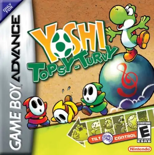 Portada de la descarga de Yoshi: Topsy Turvy