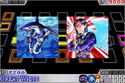Pantallazo del juego online Yu-Gi-Oh Trials of Glory World Championship Tournament 2005 (GBA)