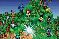 Pantallazo del juego online Yu Yu Hakusho Tournament Tactics (GBA)