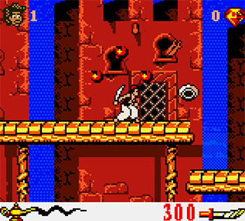 Pantallazo del juego online Aladdin (GB COLOR)