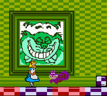 Pantallazo del juego online Alice in Wonderland (GB COLOR)