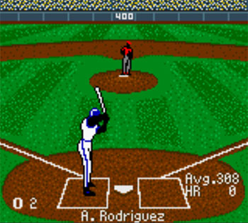 Pantallazo del juego online All-Star Baseball 2001 (GBC)