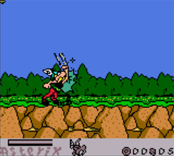 Pantallazo del juego online Asterix - Search for Dogmatix (GB COLOR)