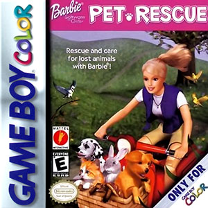 Carátula del juego Barbie Pet Rescue (GB COLOR)