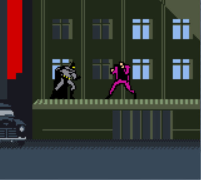 Pantallazo del juego online Batman Chaos in Gotham (GB COLOR)