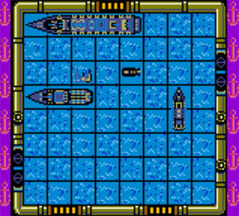 Pantallazo del juego online Battleship (GBC)