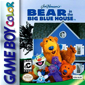 Carátula del juego Jim Henson's Bear in the Big Blue House (GB COLOR)