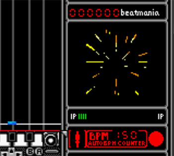 Pantallazo del juego online beatmania GB (GBC)