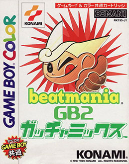 Carátula del juego BeatMania GB2 GotchaMix (GBC)