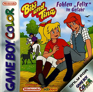 Carátula del juego Bibi und Tina Fohlen Felix in Gefahr (GB COLOR)