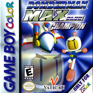 Carátula del juego Bomberman MAX Blue Champion (GB COLOR)