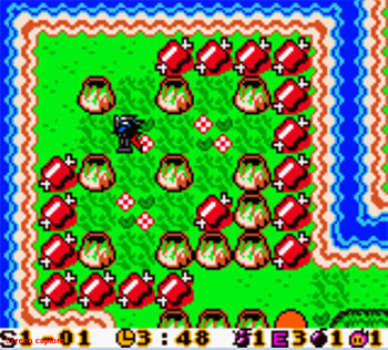 Pantallazo del juego online Bomberman MAX Red Challenger (GB COLOR)