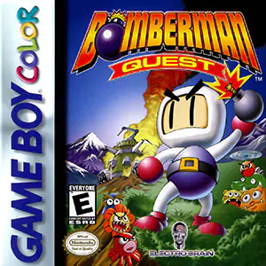 Portada de la descarga de Bomberman Quest