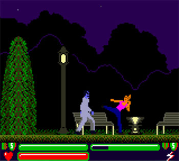 Pantallazo del juego online Buffy the Vampire Slayer (GB COLOR)