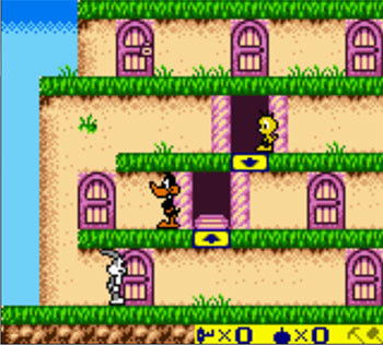 Pantallazo del juego online Bugs Bunny in Crazy Castle 3 (GB COLOR)