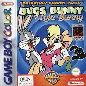 Carátula del juego Bugs Bunny and Lola Bunny Operation Carrots Path (GB COLOR)