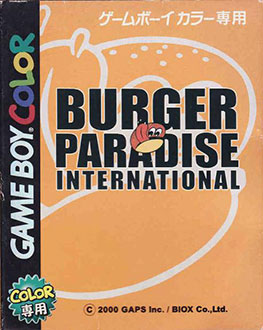 Carátula del juego Burger Paradise International (GBC)