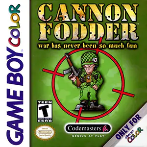 Portada de la descarga de Cannon Fodder