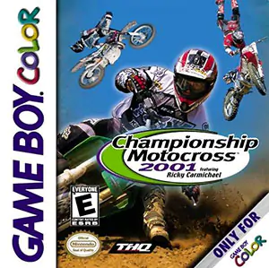 Portada de la descarga de Championship Motocross 2001 Featuring Ricky Carmichael