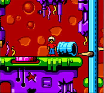 Pantallazo del juego online Commander Keen (GB COLOR)