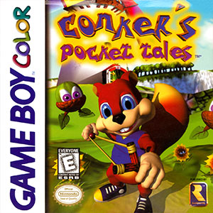 Carátula del juego Conker's Pocket Tales (GB COLOR)