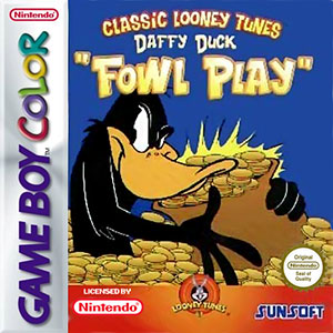Carátula del juego Daffy Duck Fowl Play (GBC)