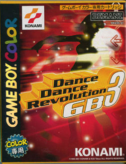 Carátula del juego Dance Dance Revolution GB3 (GBC)