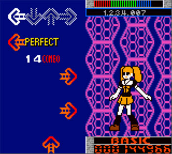 Pantallazo del juego online Dance Dance Revolution GB3 (GBC)