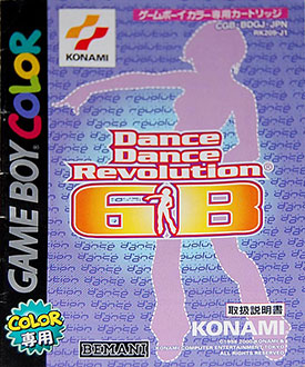 Carátula del juego Dance Dance Revolution GB (GBC)