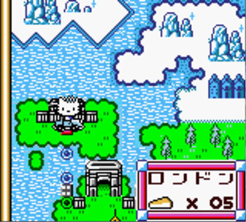 Pantallazo del juego online Dear Daniel no Sweet Adventure Kitty-Chan o Sagashite (GBC)