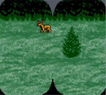 Pantallazo del juego online Deer Hunter Interactive Hunting Experience (GBC)