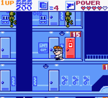 Pantallazo del juego online Dexter's Laboratory - Robot Rampage (GB COLOR)