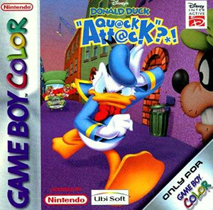 Carátula del juego Disney's Donald Duck Quack Attack (GB COLOR)