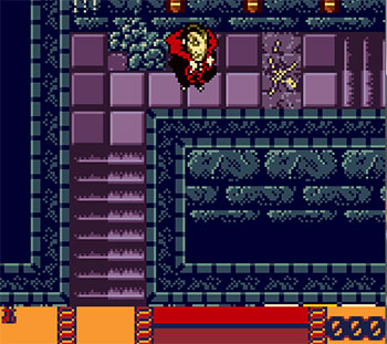 Pantallazo del juego online Dracula Crazy Vampire (GBC)