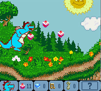 Pantallazo del juego online Dragon Tales Dragon Adventures (GBC)