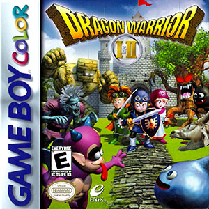 Carátula del juego Dragon Warrior I & II (GBC)