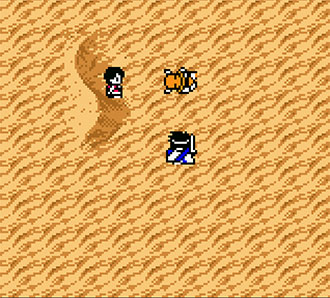 Pantallazo del juego online Dragon Warrior III (GBC)