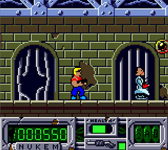 Pantallazo del juego online Duke Nukem (GBC)