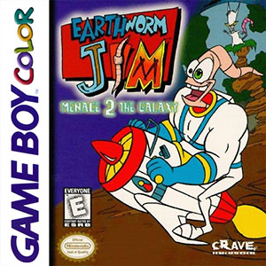 Carátula del juego Earthworm Jim Menace 2 the Galaxy (GB COLOR)