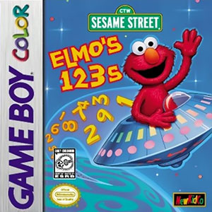 Carátula del juego Sesame Street Elmo's 123s (GBC)