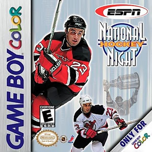 Carátula del juego ESPN National Hockey Night (GBC)