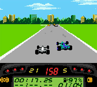 Pantallazo del juego online F1 Championship Season 2000 (GBC)